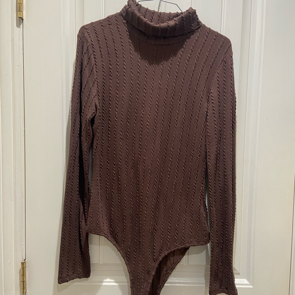 Turtleneck bodysuit